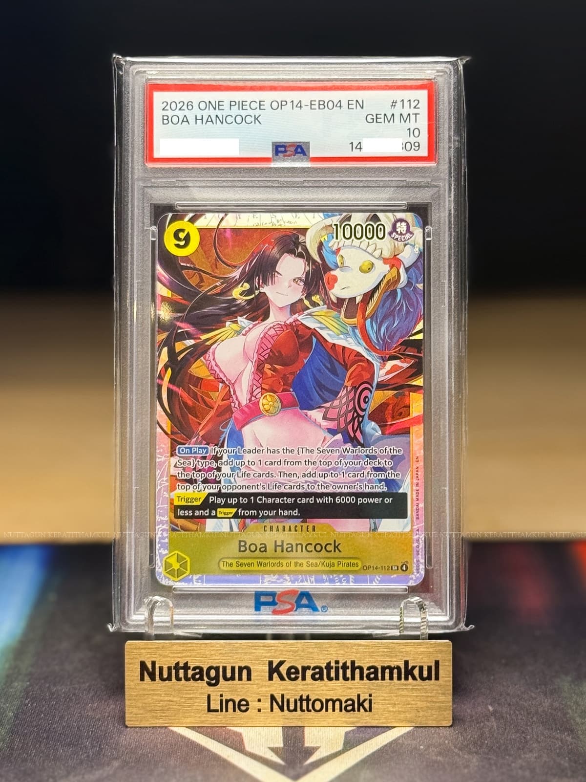 One Piece Boa Hancock - OP14-112 - SR Foil EN