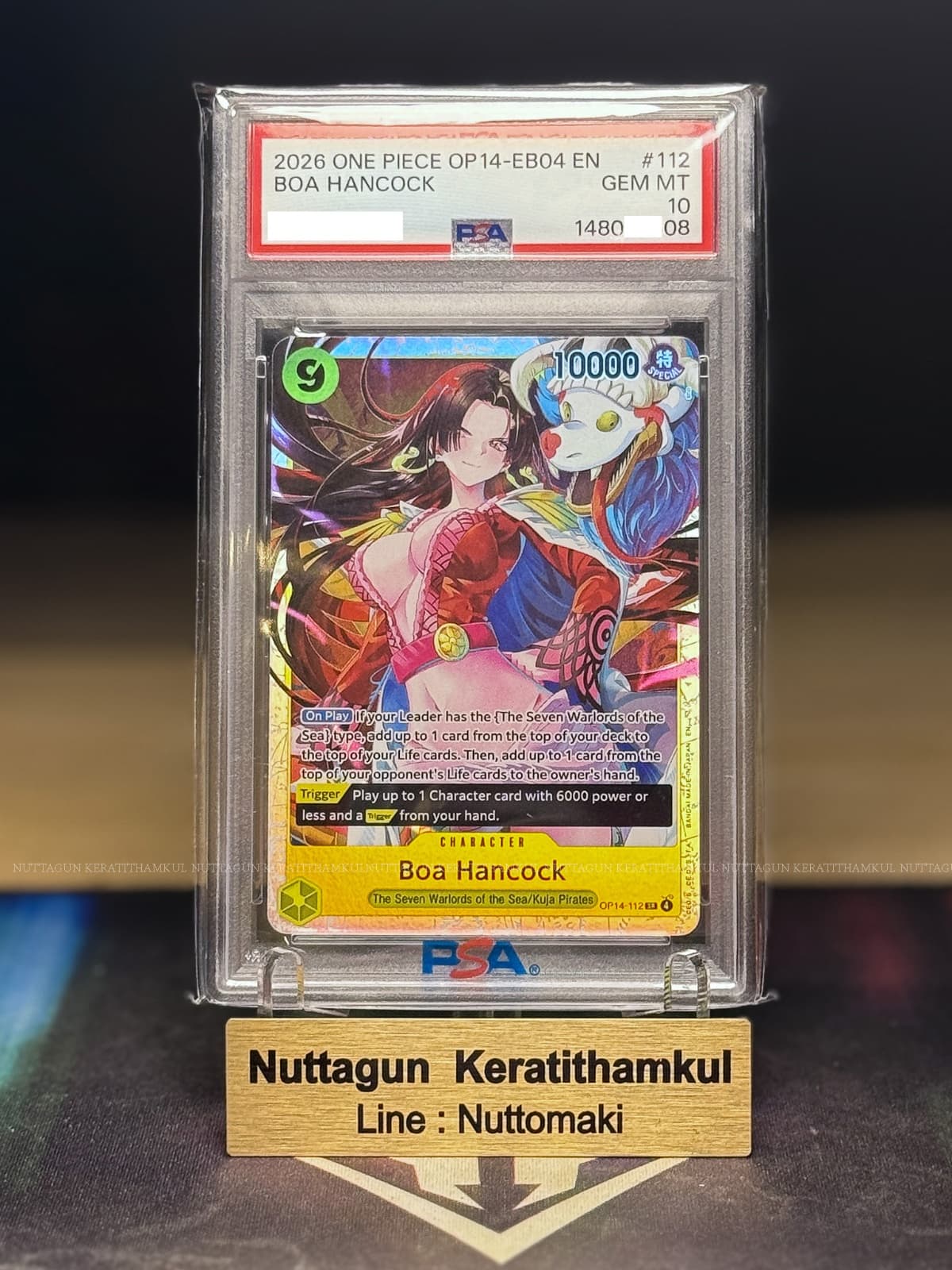 One Piece Boa Hancock - OP14-112 - SR Foil EN