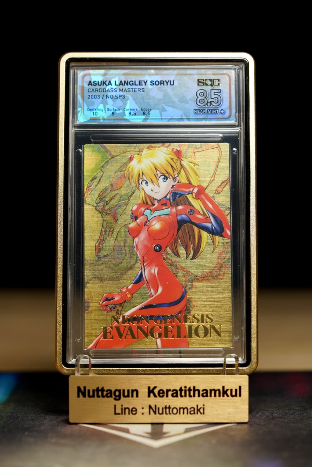 ASUKA - EVANGELION - CARDDASS MASTERS VOL-4 - 2003 - SP03