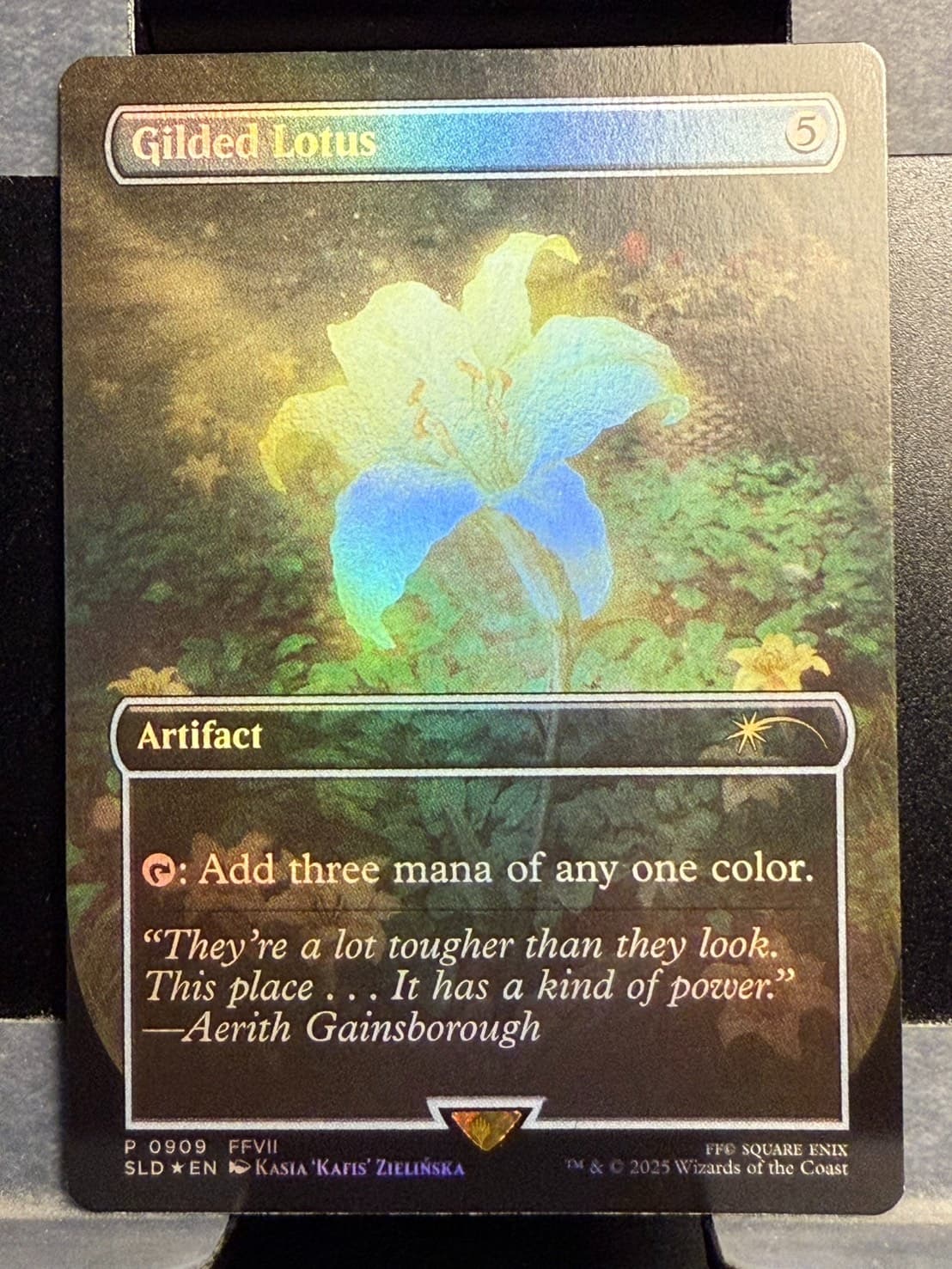 Gilded Lotus (Rainbow Foil) (909) #909 (NM) Secret Lair Drop SLD Magic MTG
