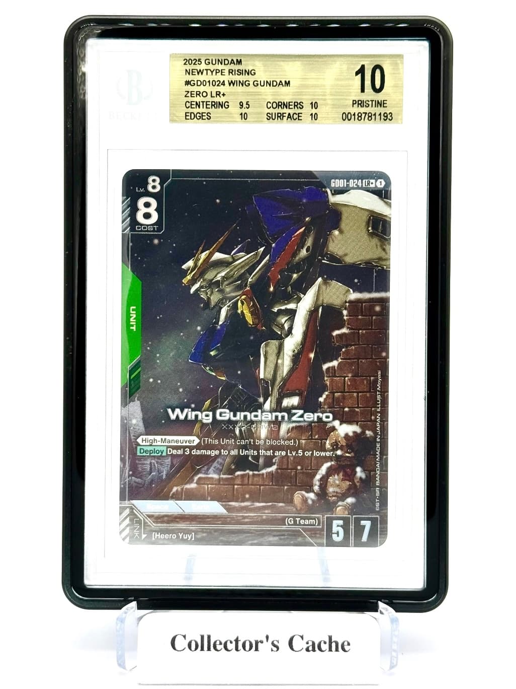 Wing Gundam Zero GD01-024 LR+ Gundam Newtype Rising 2025