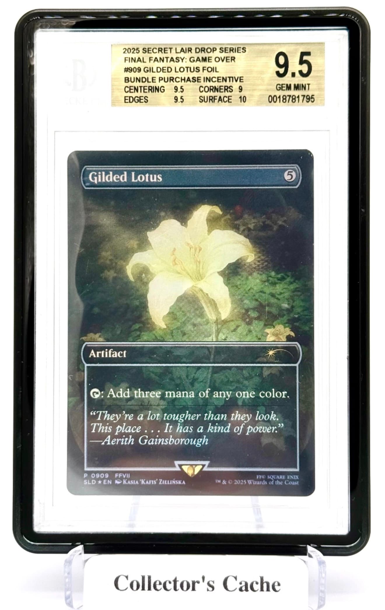 Gilded Lotus (Rainbow Foil) (909) Secret Lair Foil Sealed limited
